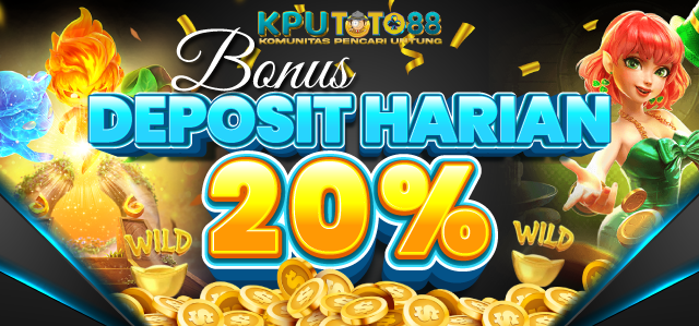 BONUS SLOT DEPOSIT 20%